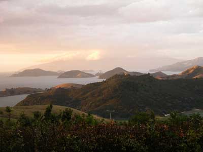 Blick vom Kereta Hill